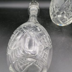 Antique Baccarat Glass Decanters