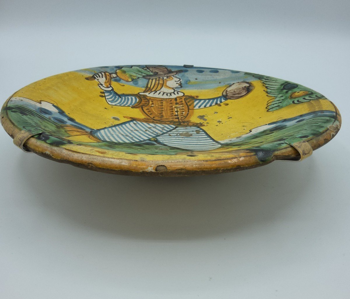 Montelupo Ceramic Dish Plate